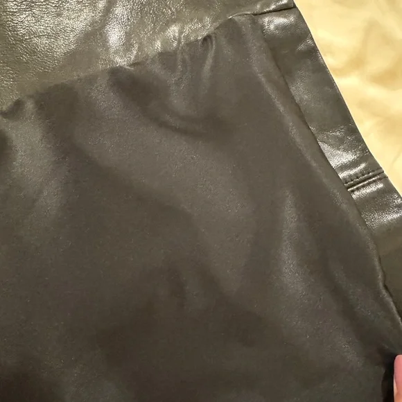 Alice+Olivia goat leather coat XS like new - Picture 8 of 9